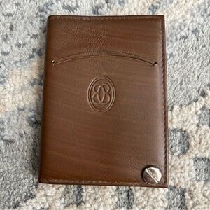 Buxton Card Fan Wallet Brown EUC Card Holder